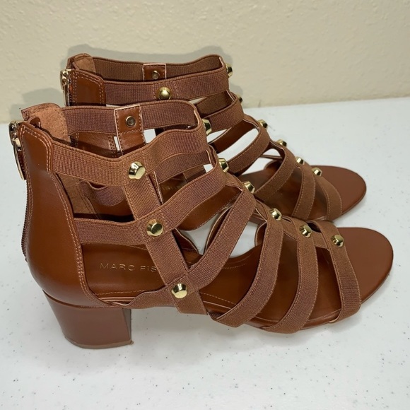 Marc Fisher Julee Brown Gladiator Sandals - Picture 8 of 15